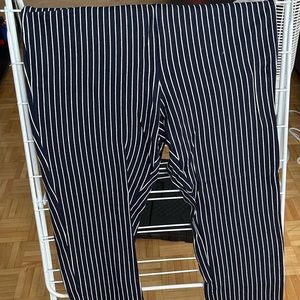 Blue lined pants